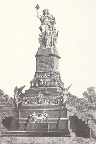 Niederwalddenkmal door Pierre Joseph Redouté